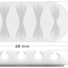 Goobay Cable Management Set White