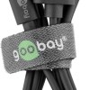 Goobay 0.5m USB-A to Lightning Cable Black