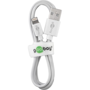 Goobay 0.5m USB-A to Lightning Cable White