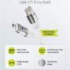 Goobay USB-C 3.1 to RJ45 Ethernet Cable 2m