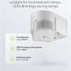 Goobay PIR Motion Sensor White