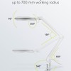 Goobay 8W LED Magnifying Lamp White