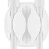 Goobay Cable Management Holder 3 Slots White
