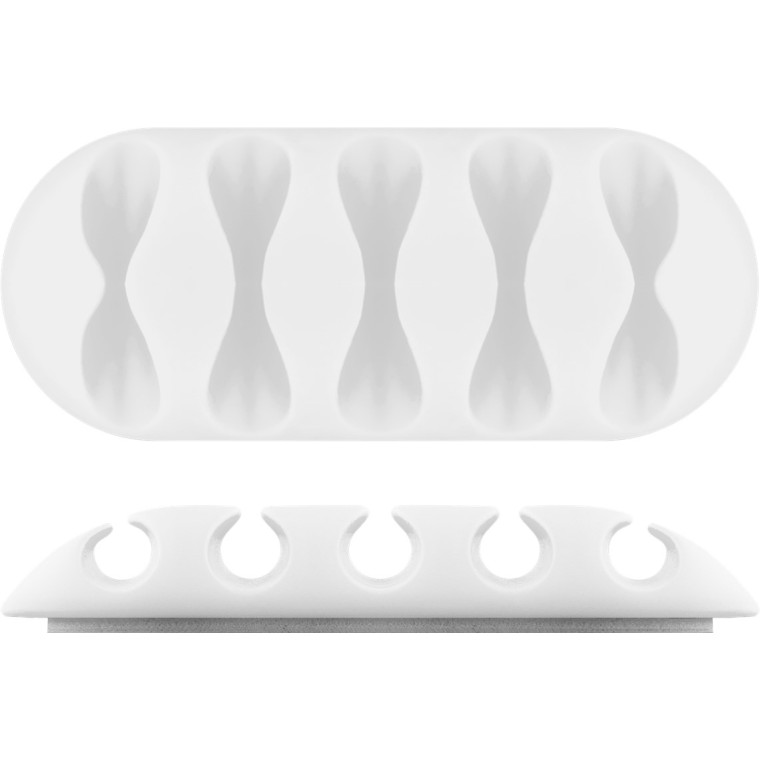 Goobay Cable Management Set White