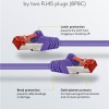 Goobay Cat6 Ethernet Cable 2m Violet