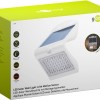 Goobay LED Solar Wall Light with Motion Sensor, 4 W, White