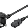 Goobay UK Mains Power Cord C13 1.8m