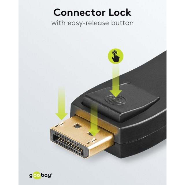 Goobay DisplayPort Male to HDMI Female Adapter