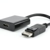 Cablexpert DisplayPort to HDMI Adapter Black