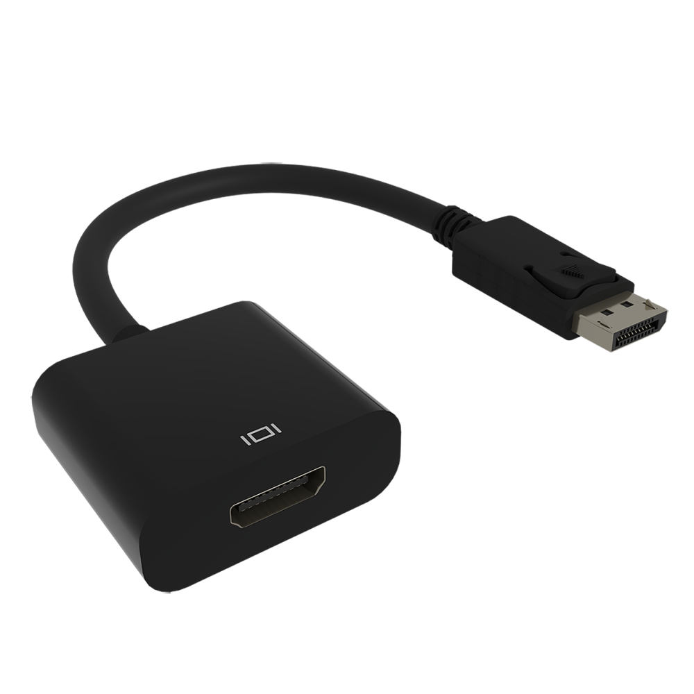 Cablexpert DisplayPort to HDMI Adapter Black