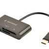 Gembird Compact USB Type-C Combo Card Reader Hub