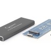 Gembird M.2 drive USB3.0 enclosure, black
