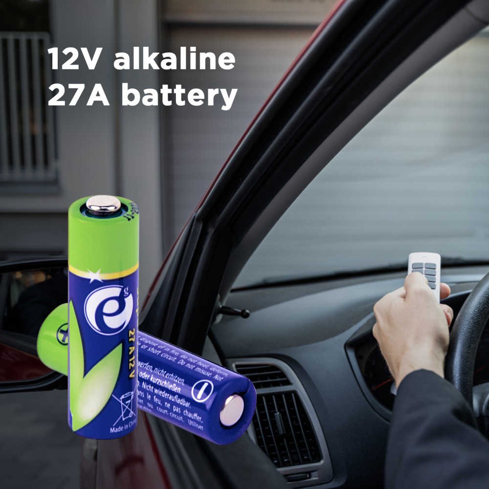 Energenie Alkaline 27A Batteries 2pcs
