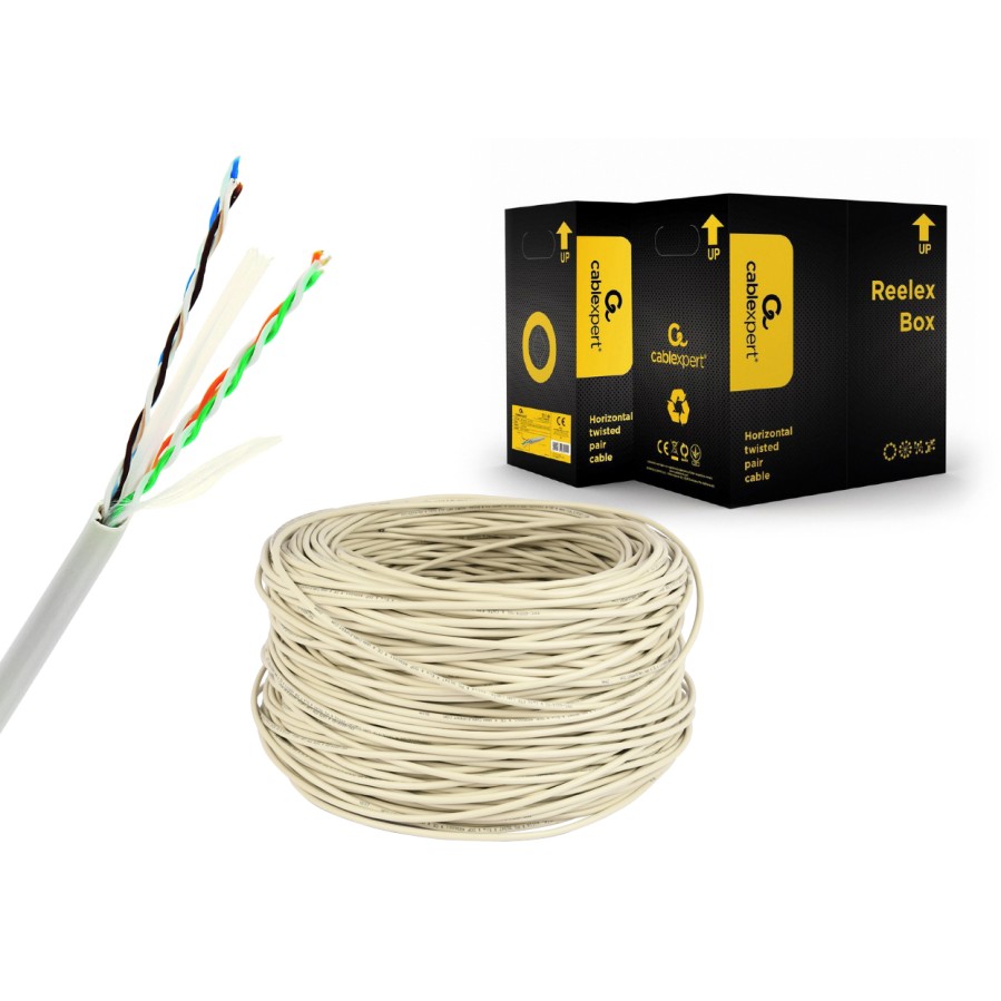 Cablexpert Cat6 UTP Solid LAN Cable 305m (Box/Reel)