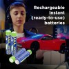 Energenie Rechargeable AAA instant batteries (ready-to-use), 850mAh, 4pcs blister pack