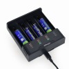Energenie Ni-MH + Li-ion Fast Battery Charger Black