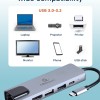 Cablexpert USB Type-C 5-in-1 Multiport Adapter (Hub + HDMI + PD + LAN)