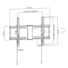 Gembird Tilting TV Wall Mount 37"-80"