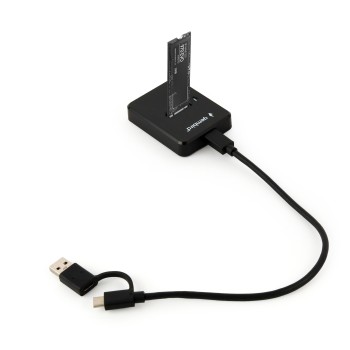 Gembird Desktop USB Type-C M.2 SATA & NVMe SSD Drive Docking Station