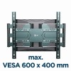 Gembird Full Motion TV Wall Mount 40"-80"