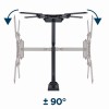Gembird Full Motion TV Bracket 32"-55" 32kg Max