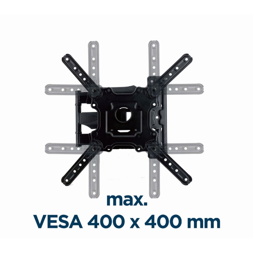 Gembird Full Motion TV Bracket 32"-55" 32kg Max