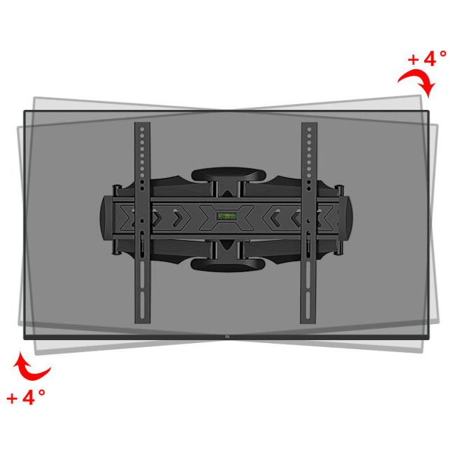 Gembird Full Motion TV Wall Mount 32”-58”