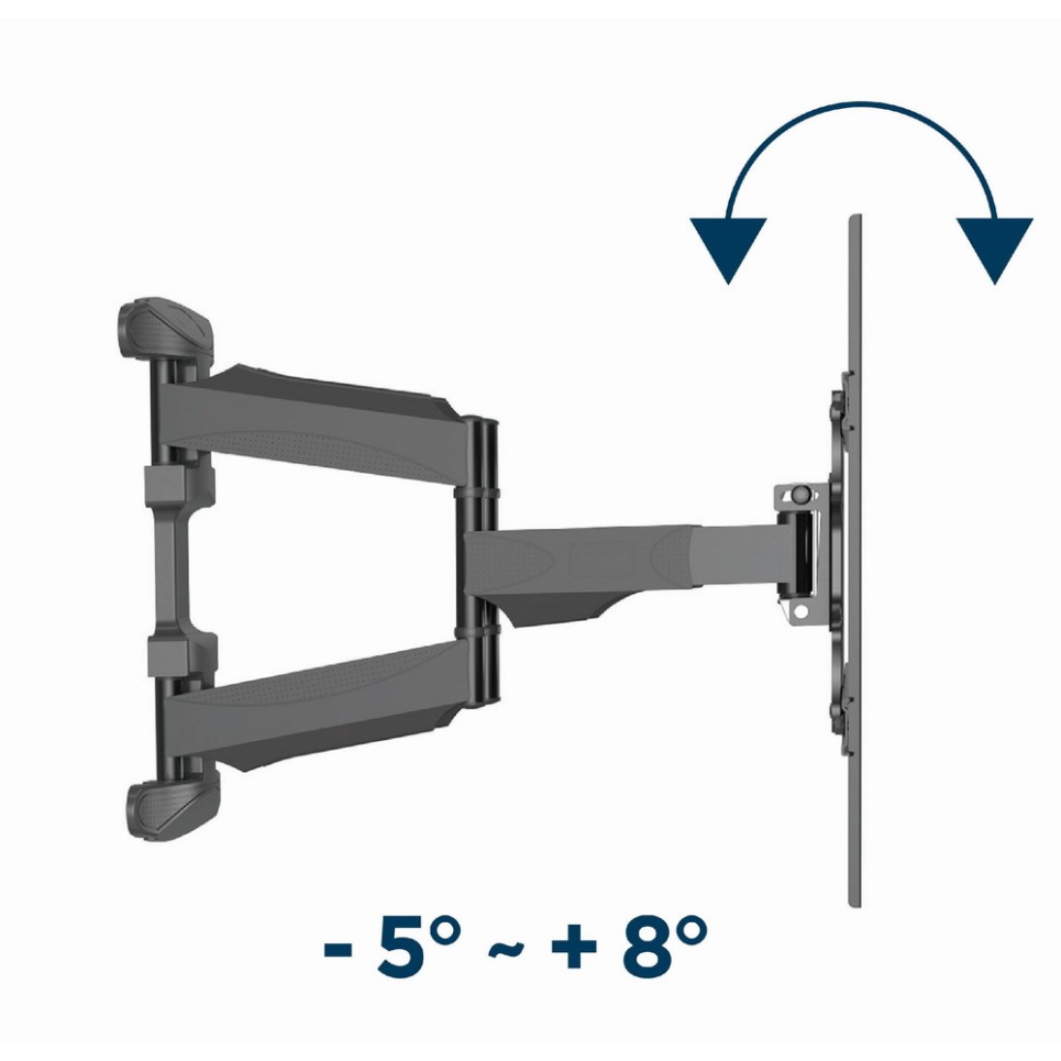 Gembird Full Motion TV Wall Mount 32" - 75"