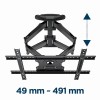 Gembird Full Motion TV Wall Mount 32" - 75"