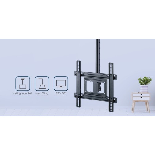 Gembird Full Motion TV Ceiling Mount 32"-70"