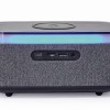 Gembird Digital Alarm Clock with Speaker & Wireless Charging Black