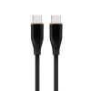 Cablexpert Premium Silicon USB Type-C PD Cable 1.5m Black