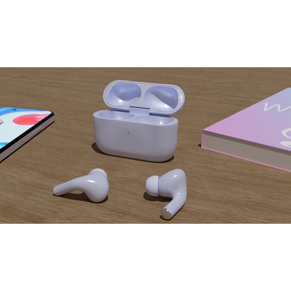 Gembird Wireless Bluetooth In-Ear Earphones - Violet