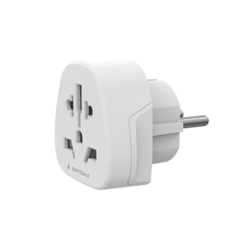 Gembird AC World Power Adapter EU Schuko PLUG