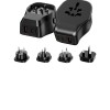 Gembird Universal Travel Power Adapter 20W White