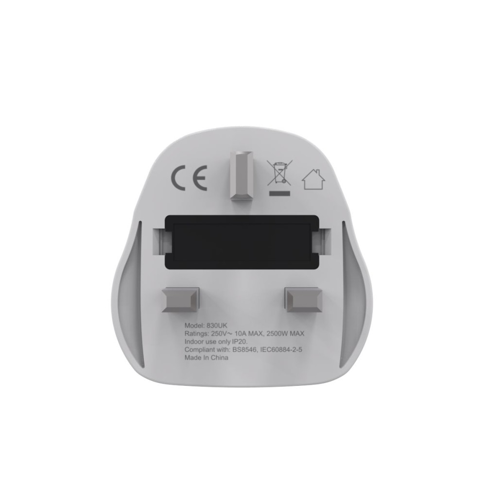 Gembird AC UK Power Adapter PLUG