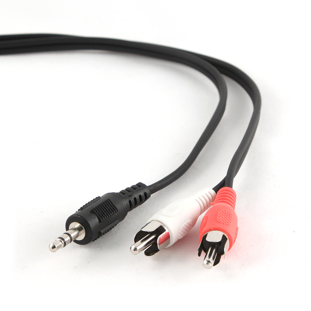 Cablexpert 3.5mm PLUG to 2 RCA PLUGs Cable 5m