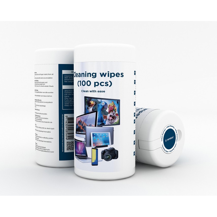 Gembird Cleaning Wipes 100pcs