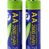 Energenie Ni-MH rechargeable AA batteries, 2600mAh, 2pcs blister pack