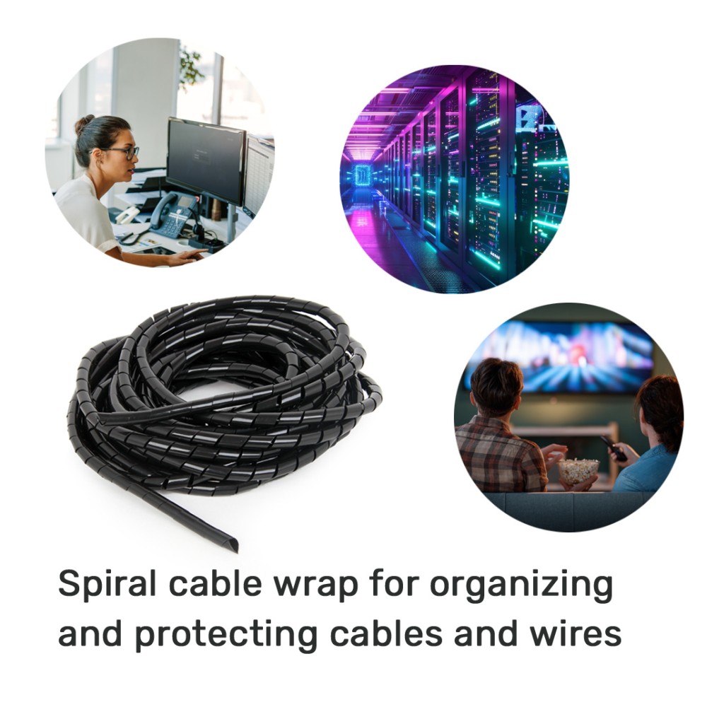 Cablexpert Spiral Cable 10m