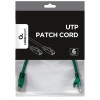 Cablexpert Cat6 UTP Patch Cable 0.25m Green