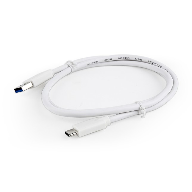 Cablexpert USB 3.0 A-Male to C-Male Cable 1m White