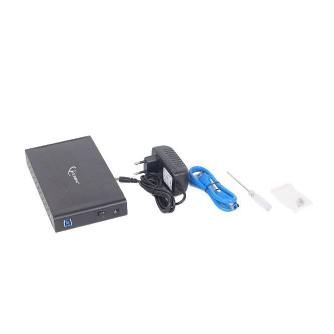 Gembird External USB 3.0 Enclosure Black
