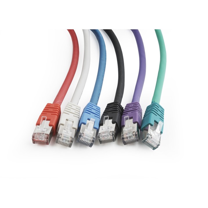 Cablexpert Cat6a LSZH UTP Patch Cable 5m Gray