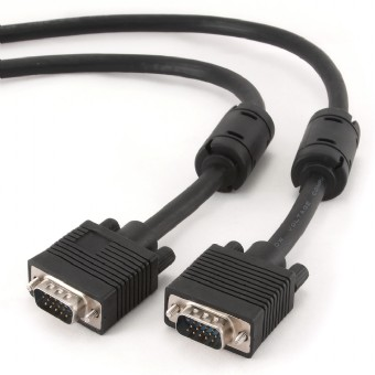 Cablexpert VGA Cable Black 10m